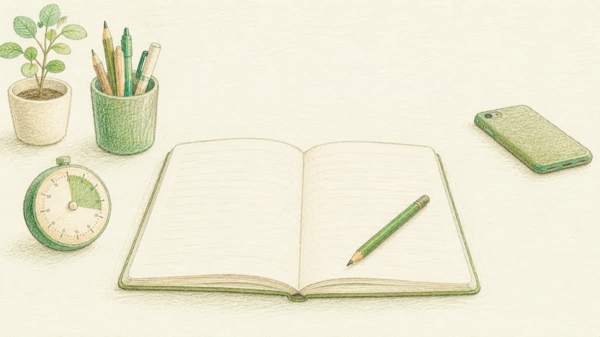 勉強に集中できない原因は?続く集中環境の作り方5つ