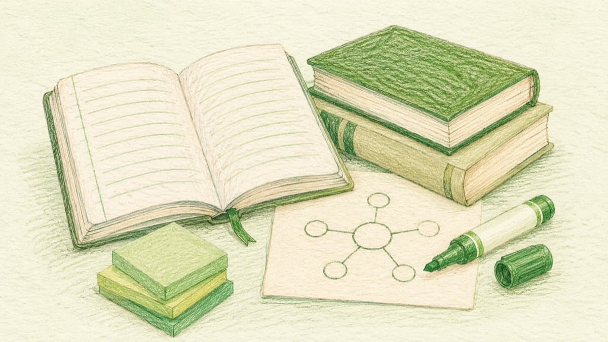 自分に合うやり方で勉強を続けるイメージ