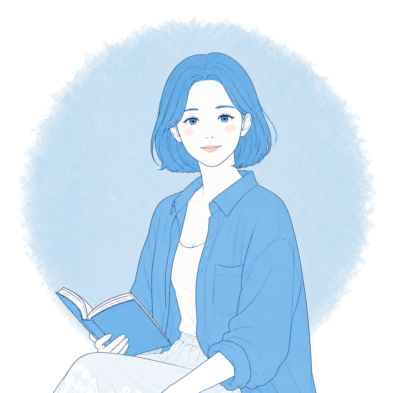 互いの自由を尊ぶ風通し派のキービジュアル（女性）