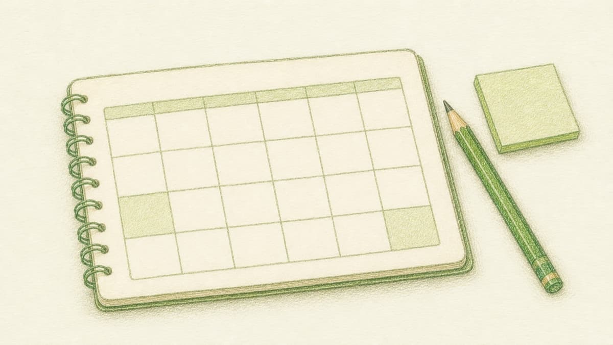 勉強の計画が続かない?崩れても戻れる立て方のコツ