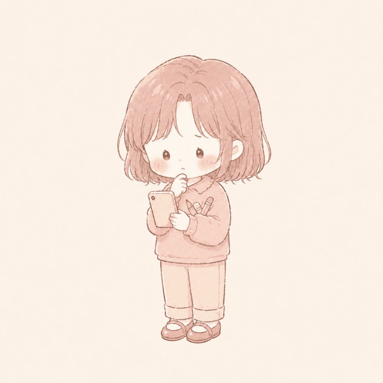 読み返してから送る人のキャラクター