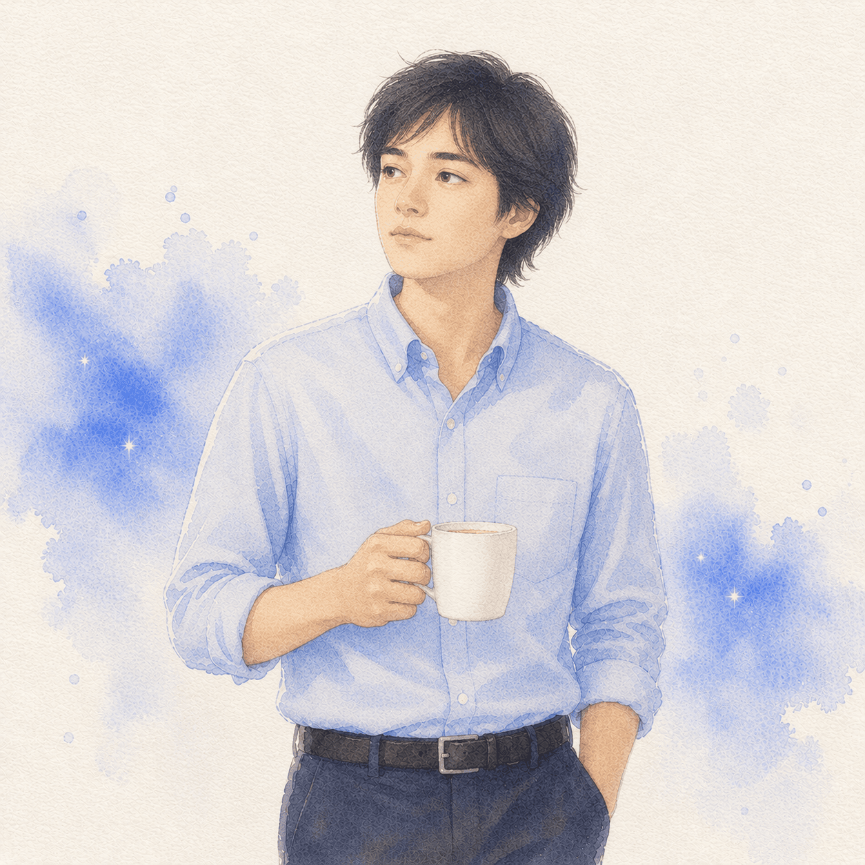 一歩引いた分析家タイプのイメージ